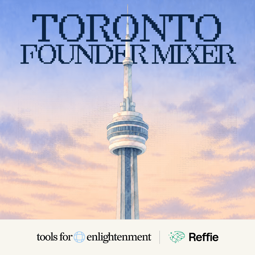 Toronto Founder Mixer poster